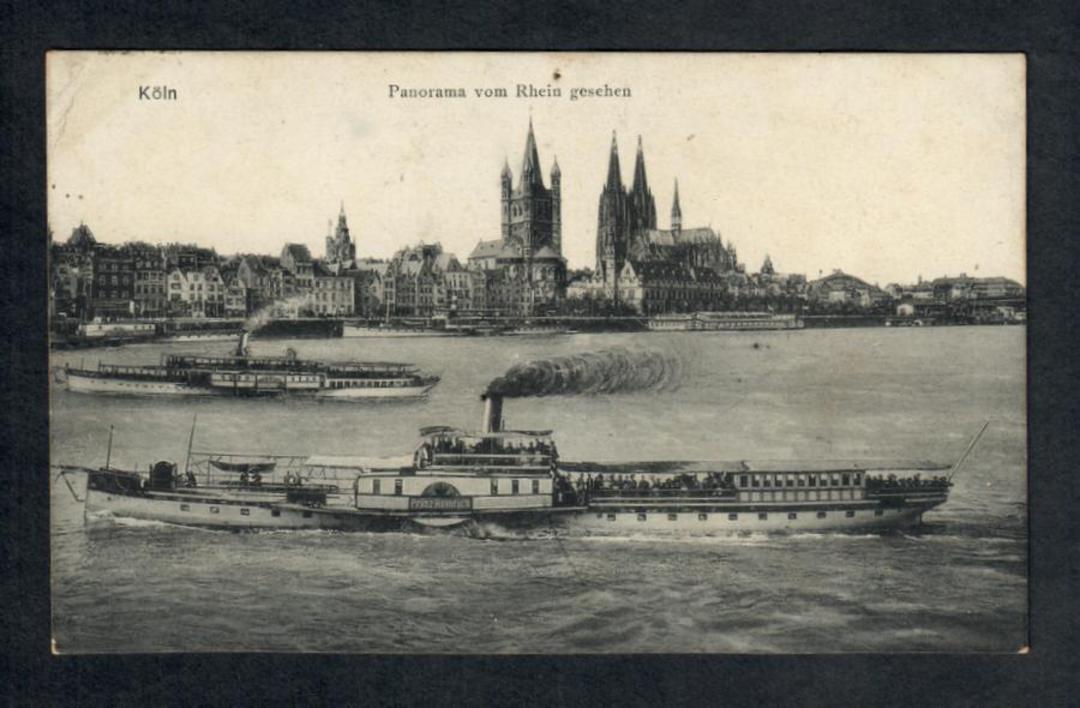 Postcard of Panorama vom Rhein Geschen. Koln. - 40232 - Postcard image 0