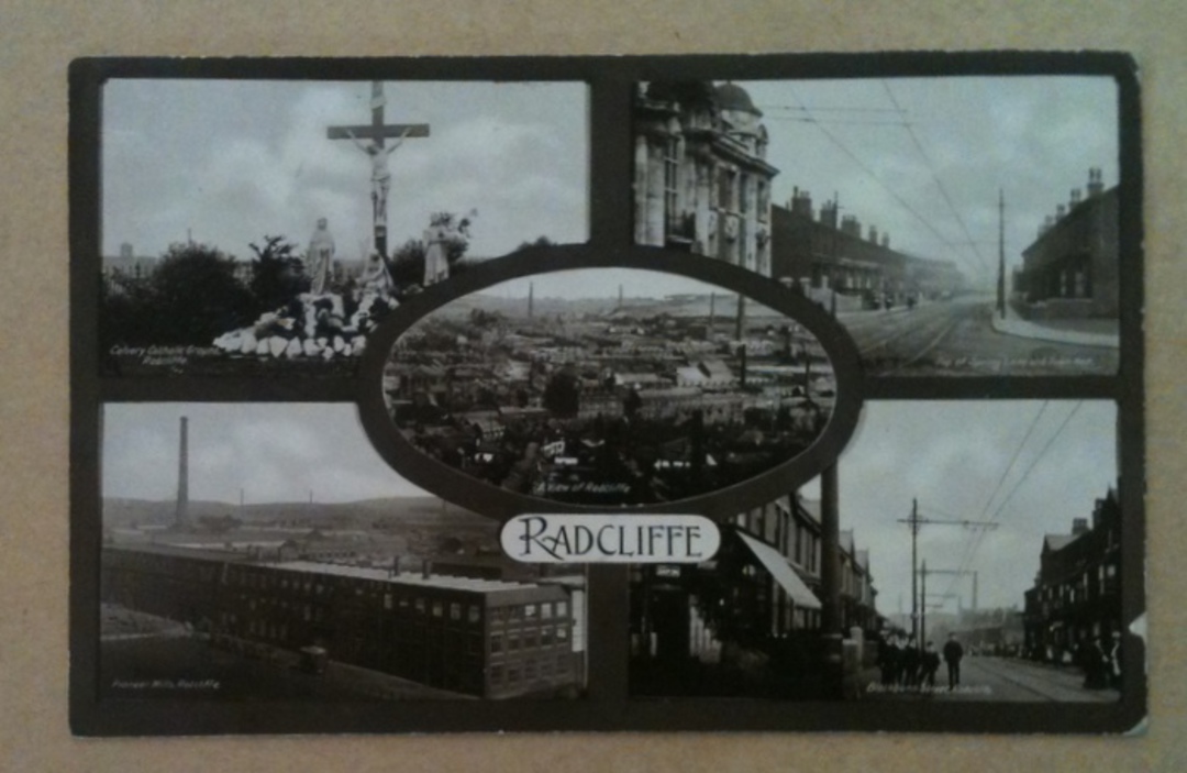 Early montage of Radcliffe. - 242557 - Postcard image 0