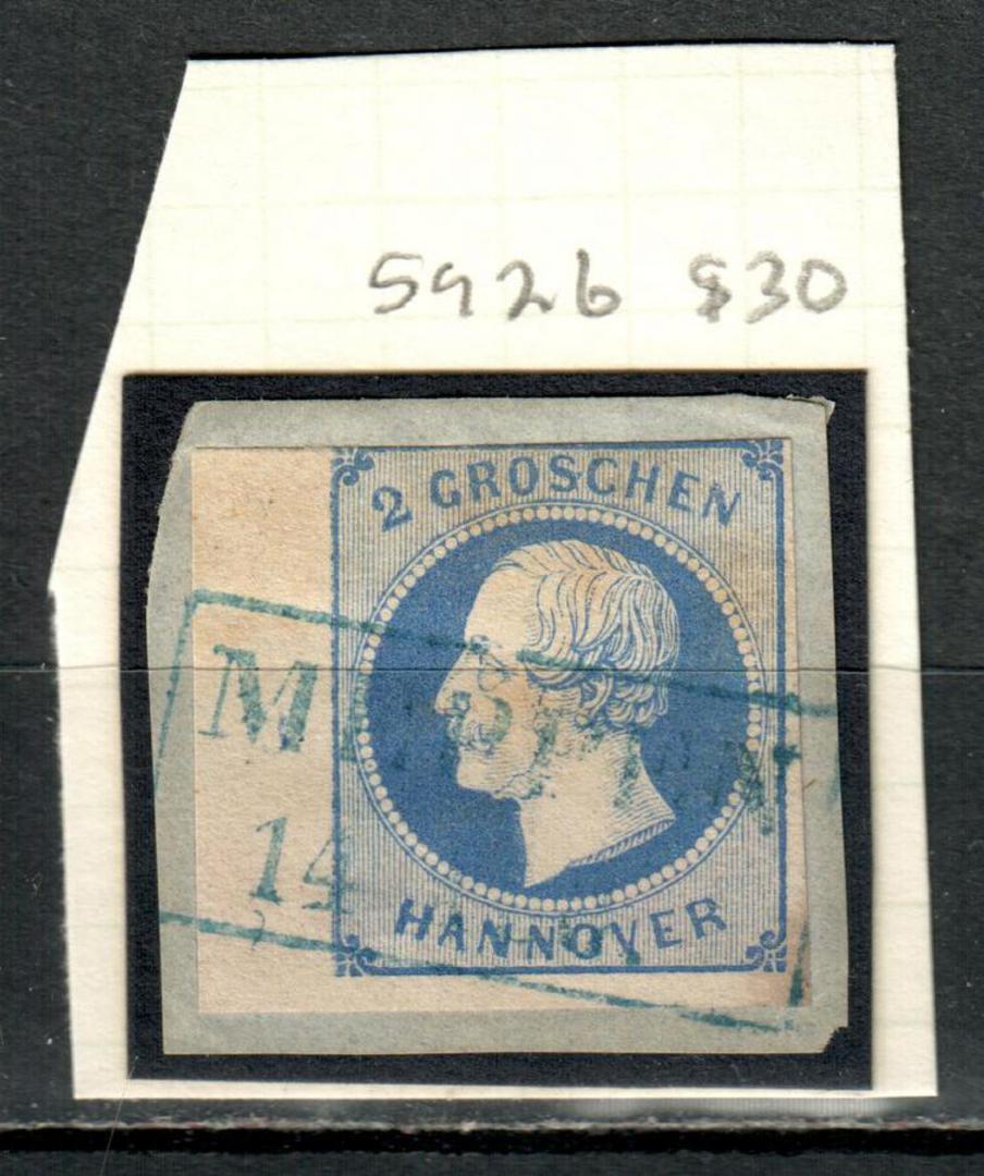 HANOVER 1859 Definitive 2gr Ultramarine. From the collection of H Pies-Lintz. - 9466 - FU image 0