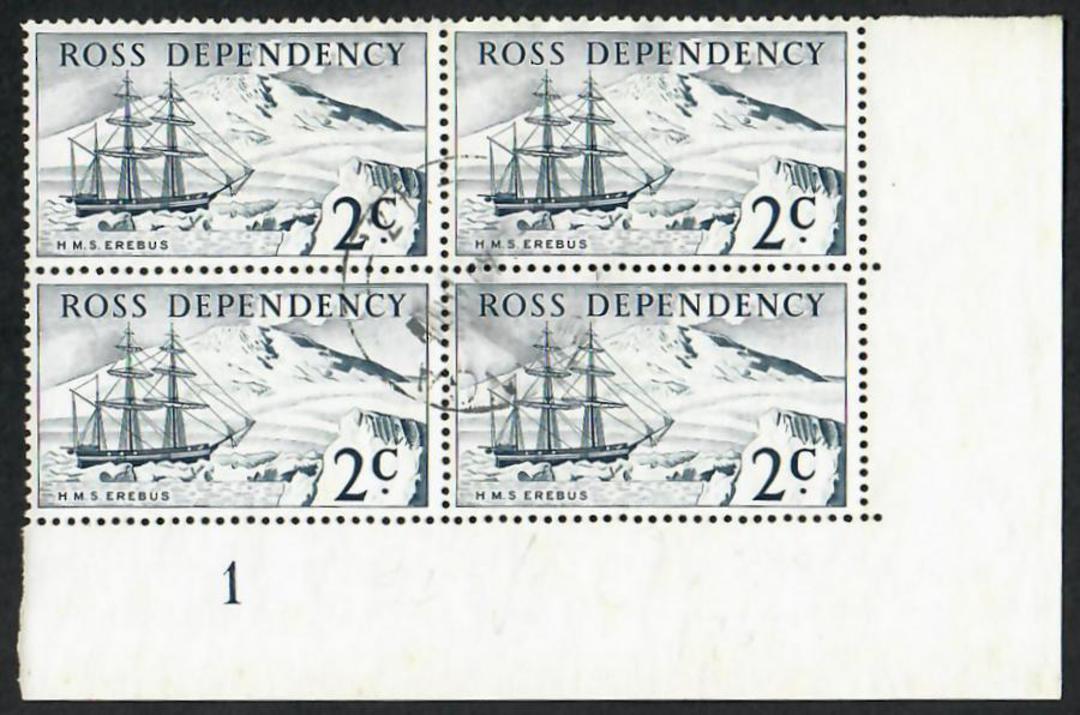 ROSS DEPENDENCY 1967 Decimal Definitives. Set of 4 in Plate Blocks. - 21853 - VFU image 2