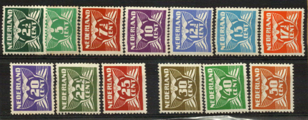 NETHERLANDS 1941 Definitives. Set of 12. Type C. Also includes SG 426a. - 21249 - Mint image 0