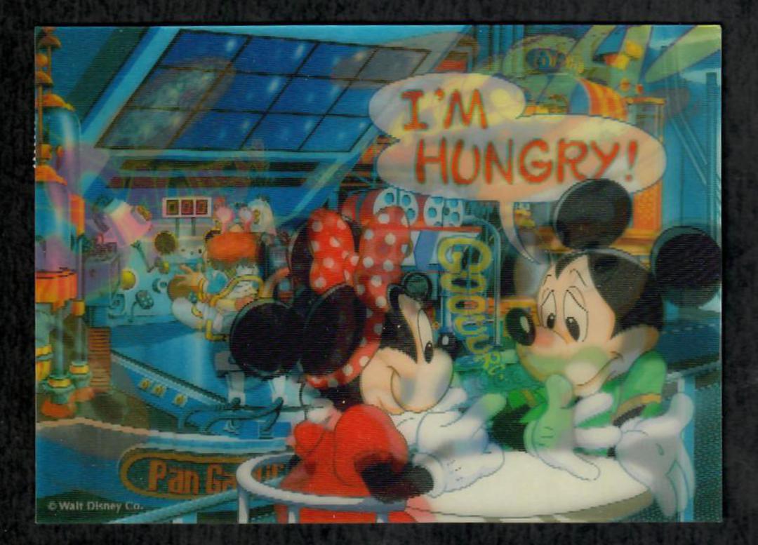 Modern Coloured Postcard of Mickey and Minnie. 3D. - 444920 - Postcard image 0