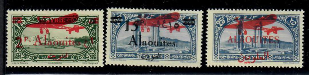 LATAKIA State of the Alouites 1929 Air. Set of 5. - 22316 - Mint image 0