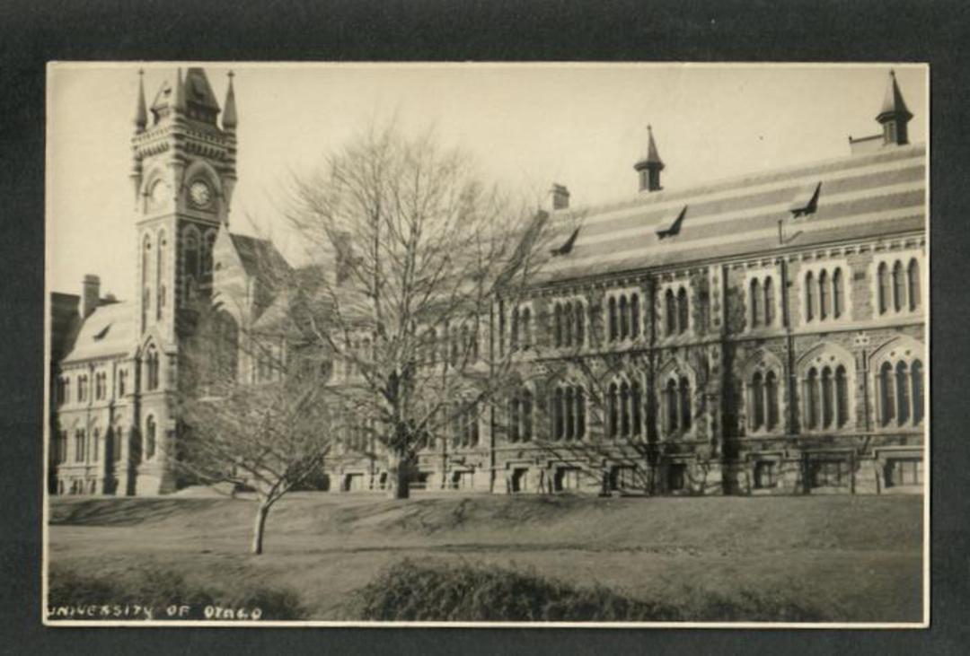 Real Photograph of University of Otago. - 49174 - Postcard image 0