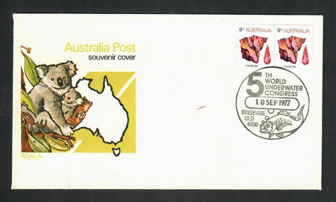 AUSTRALIA 1977 5th World Underwater Congress. Special Postmark. - 32229 - PostalHist image 0