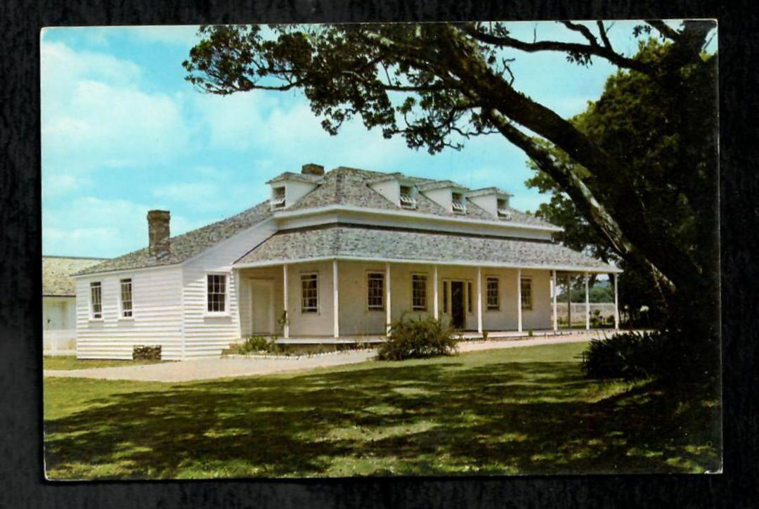 Modern Coloured Postcard by Gladys Goodall of Mission Station Waimate North. - 444521 - Postcard image 0