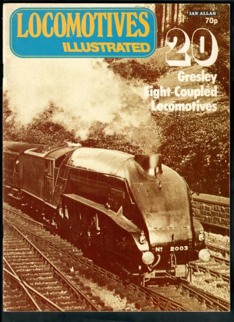 LOCOMOTIVES ILLUSTRATED .20 Gresley 8 coupled Locomotives. The complete magazine on the subject published by Ian Allen Limited. image 0