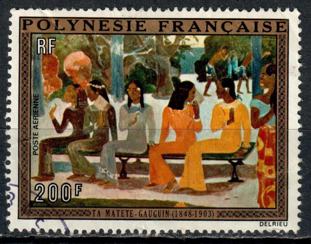 FRENCH POLYNESIA 1973 125th Anniversary of the Birth of Gaugin. - 72336 - VFU image 0