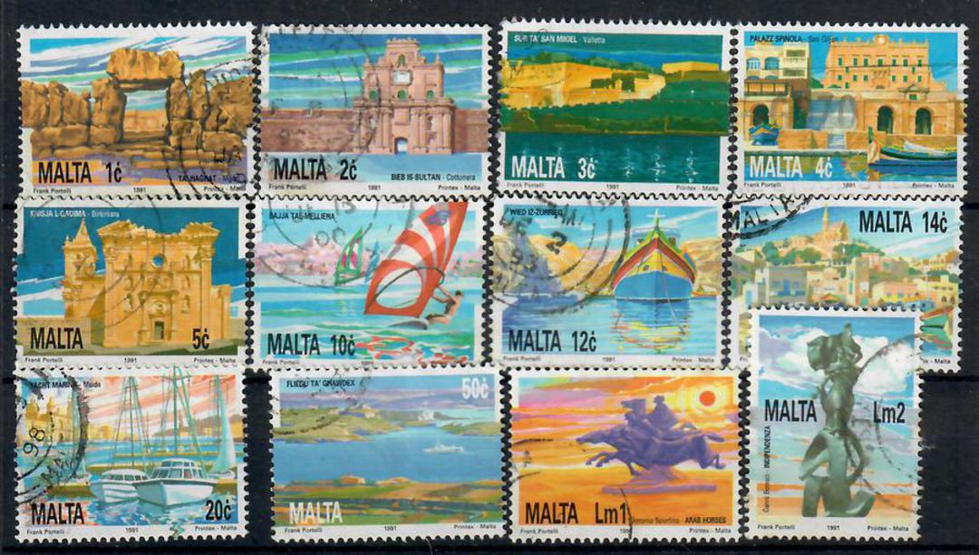 MALTA 1991 National Heritage. Set of 12. - 21938 - FU image 0