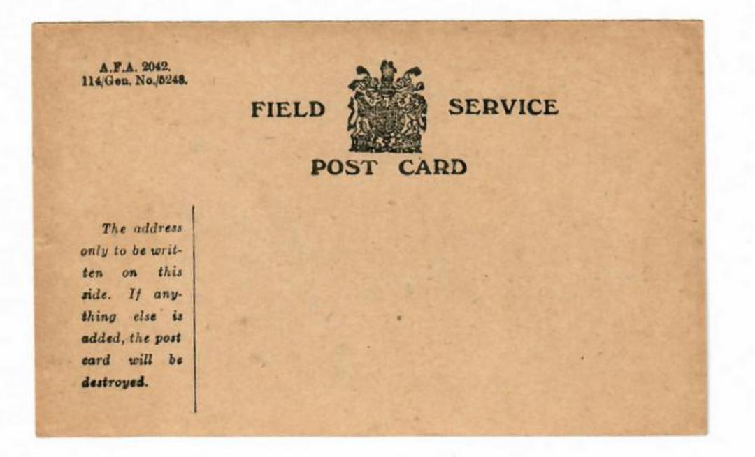GREAT BRITAIN  Field Service Postcard unused. - 32389 - PostalHist image 0