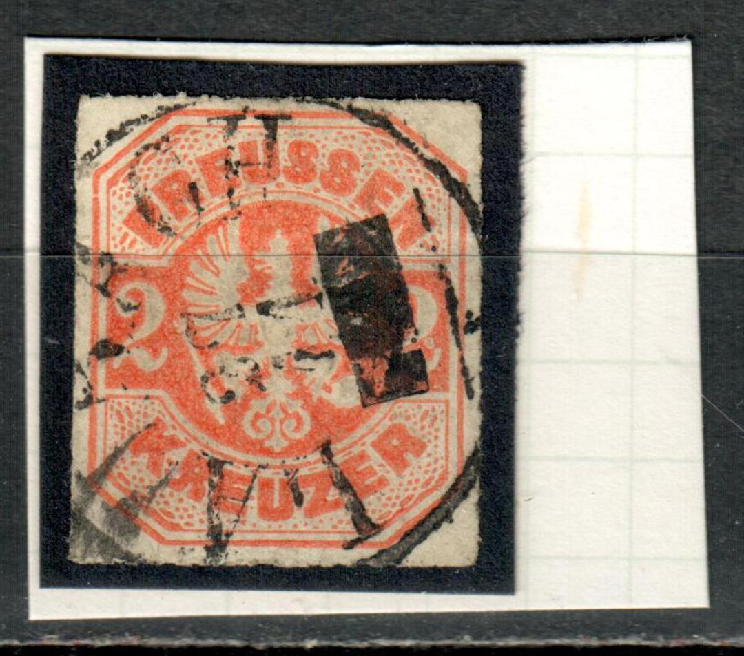 PRUSSIA 1867 Definitive 2k Orange. From the collection of H Pies-Lintz. - 9445 - GU image 0