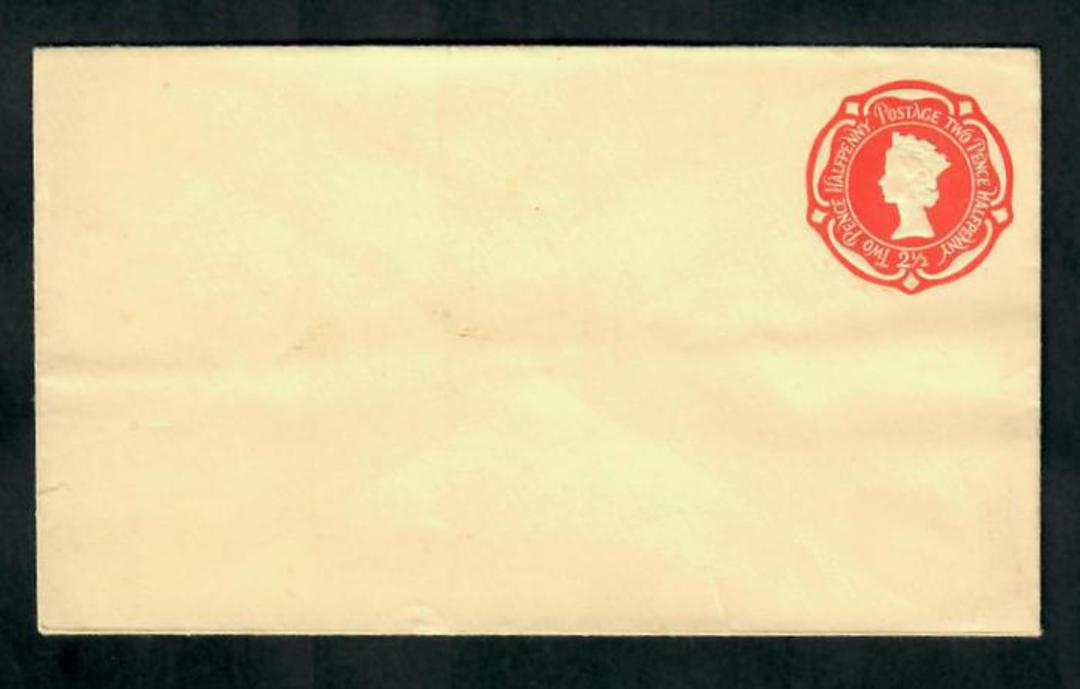 GREAT BRITAIN 1953 Elizabeth 2nd Postal Stationery 2½d Red. Unused. - 30376 - Postmark image 0