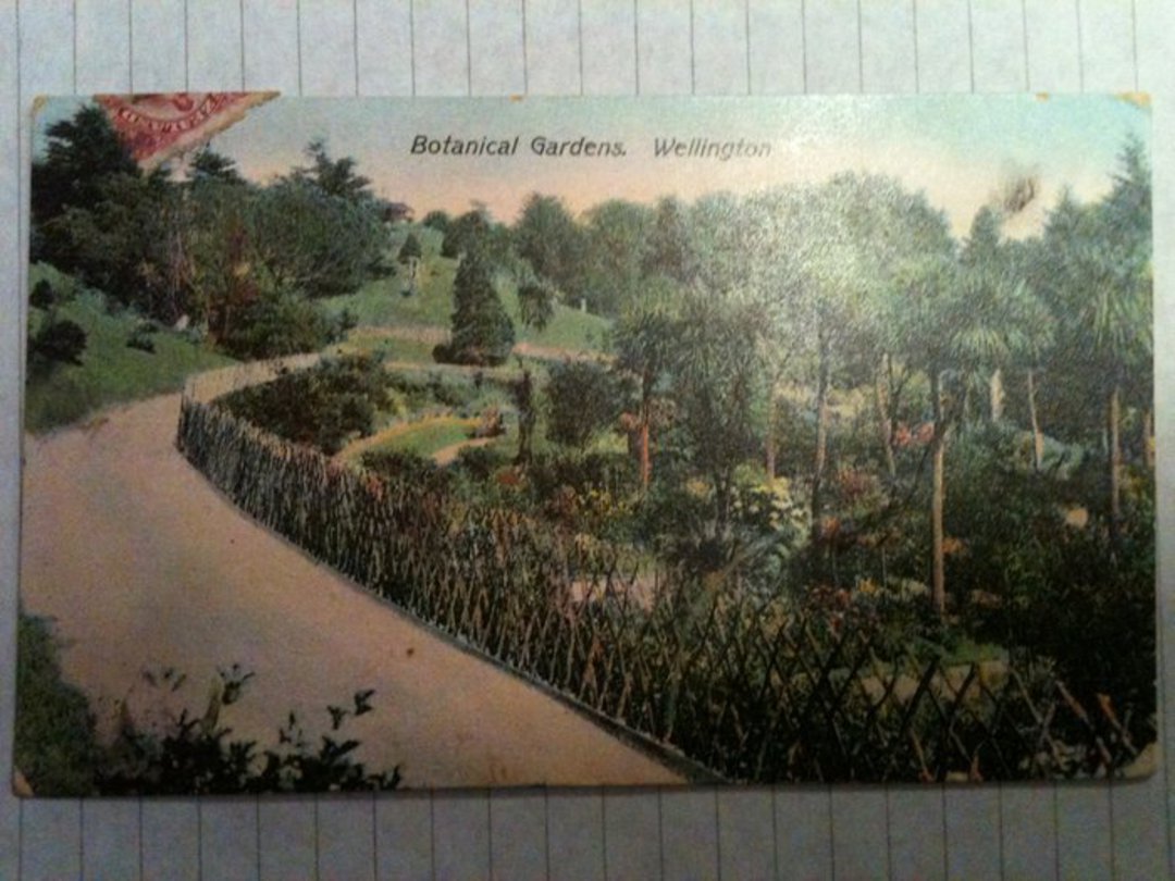 Coloured postcard of Botanical Gardens. - 47451 - Postcard image 0