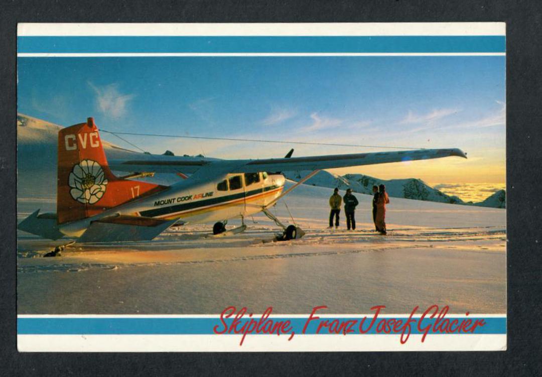 SKIPLANE FRANZ JOSEF Modern Coloured Postcard. - 499912 - Postcard image 0