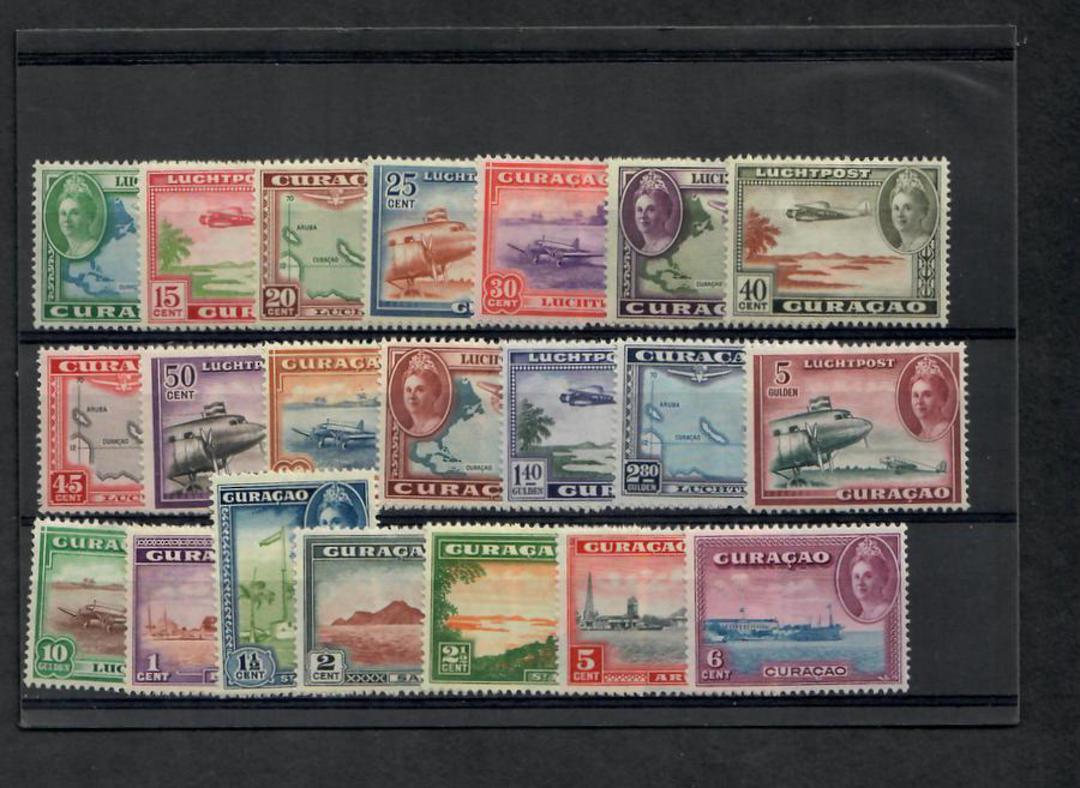 CURACAO 1942 Definitives. Set of 21. - 22560 - Mint image 0