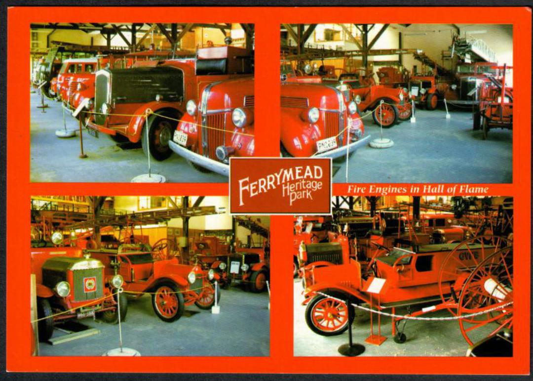 FERRYMEAD Heritage ParkDisplay of Vehicles. Montage. - 448302 - Postcard image 0
