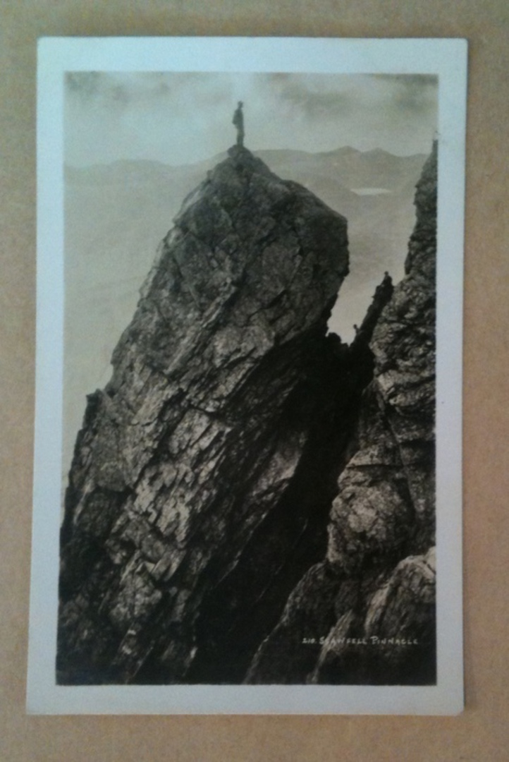 Real Photograph of Scawfell Pinnacle. - 242570 - Postcard image 0