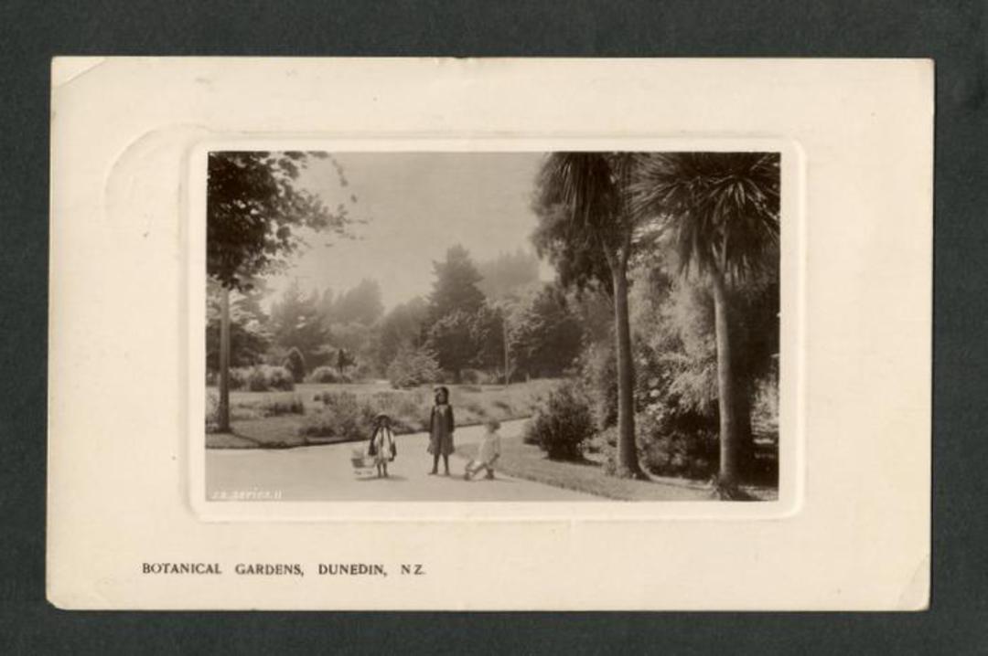 Real Photograph of Botannical Gardens Dunedin. - 49260 - Postcard image 0