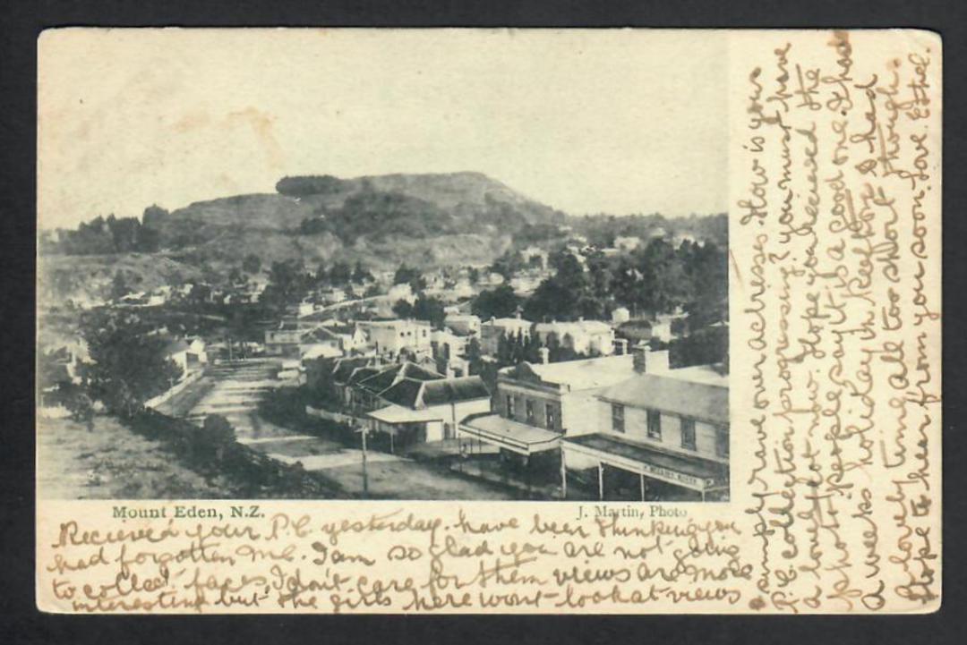Early Undivided Postcard of Mt Eden. - 45285 - Postcard image 0