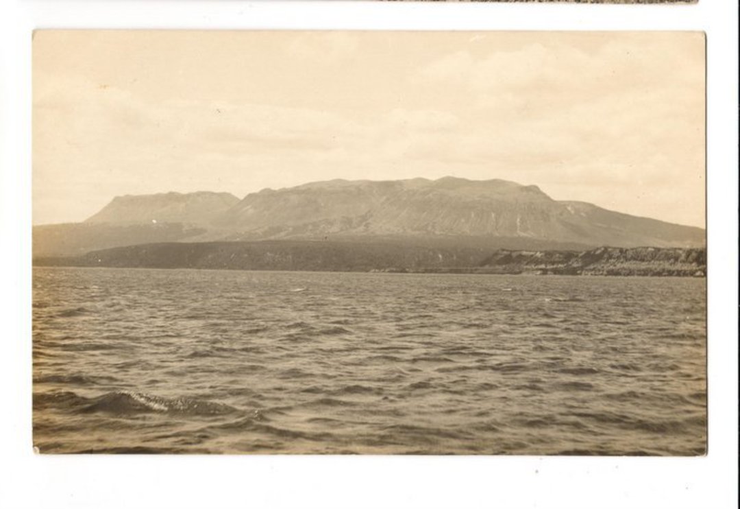 Real Photograph of Lake Tarawera Rotorua. - 246090 - Postcard image 0