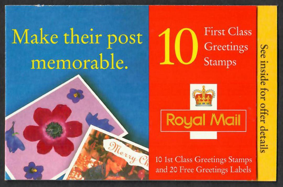 GREAT BRITAIN 1997 Greetings Booklet. Create a card. - 389074 - UHM image 0