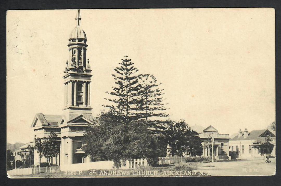 Postcard of St Andrews Church Auckland. - 45406 - Postcard image 0