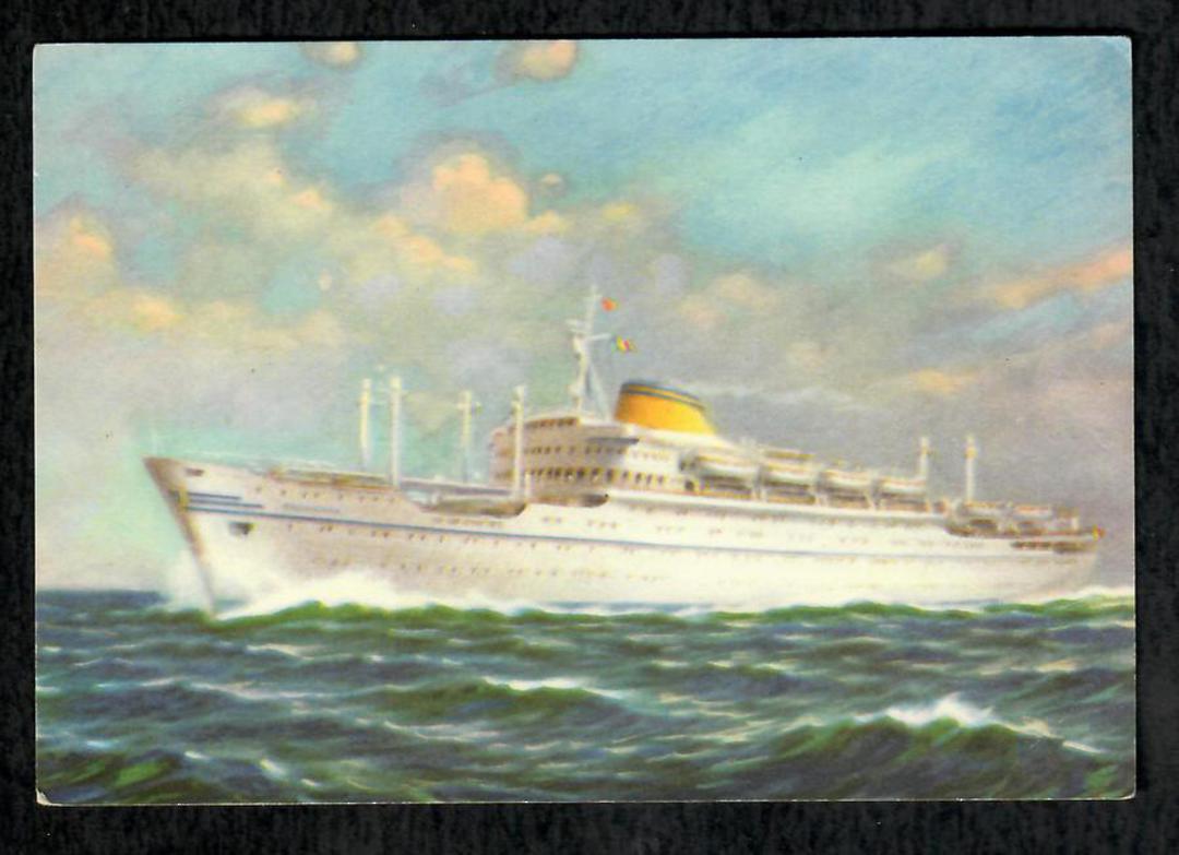 Modern Coloured Postcard of MS Australia. - 444987 - Postcard image 0