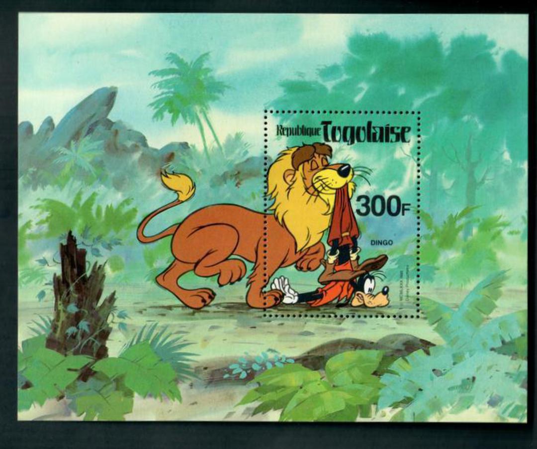 TOGO 1980 Goofy with the Lion 300fr. - 52565 - UHM image 0