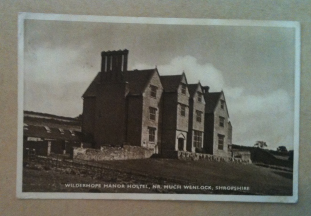 Postcard of Wilderhpe Hostel near Much Wenlock. - 242586 - Postcard image 0