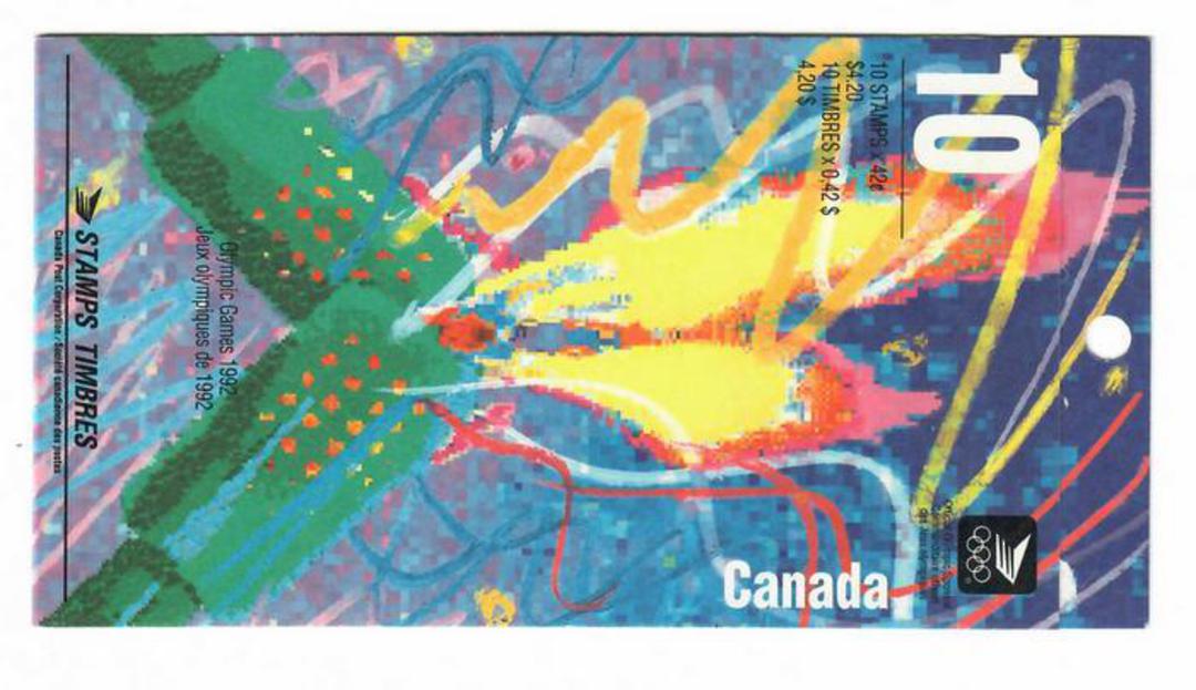CANADA 1992 Winter Olympics. Booklet. - 32078 - Booklet image 0