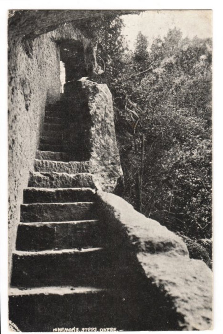 Postcard of Hinemoa's Steps Okere. - 45965 - Postcard image 0