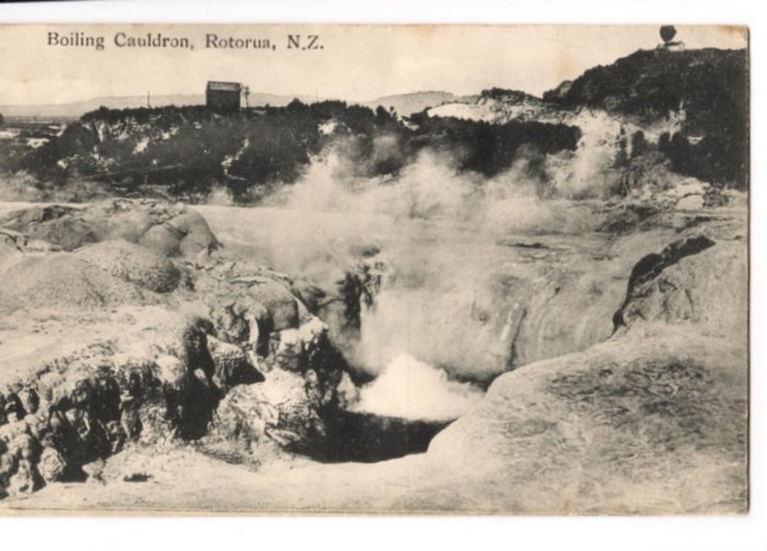 Postcard of Boiling Caldron Rotorua. - 46227 - Postcard image 0