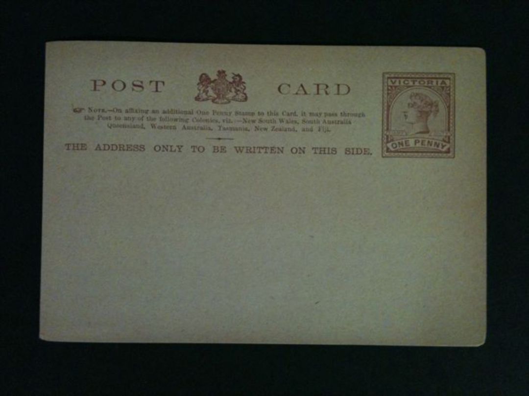 VICTORIA 1st Lettercard. - 30906 - PostalStaty image 0