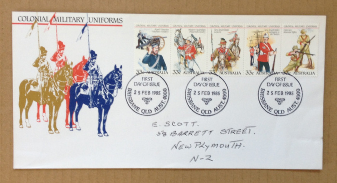 AUSTRALIA Selection of items Military Theme.  First day cover.  25/2/85 12/4/90 and 14/3/91.  Stamp packs 25/2/85 and 12/4/90. F image 3