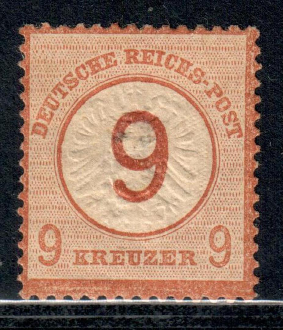 GERMANY 1874 Definitive 9k Chestnut. - 9338 - MNG image 0