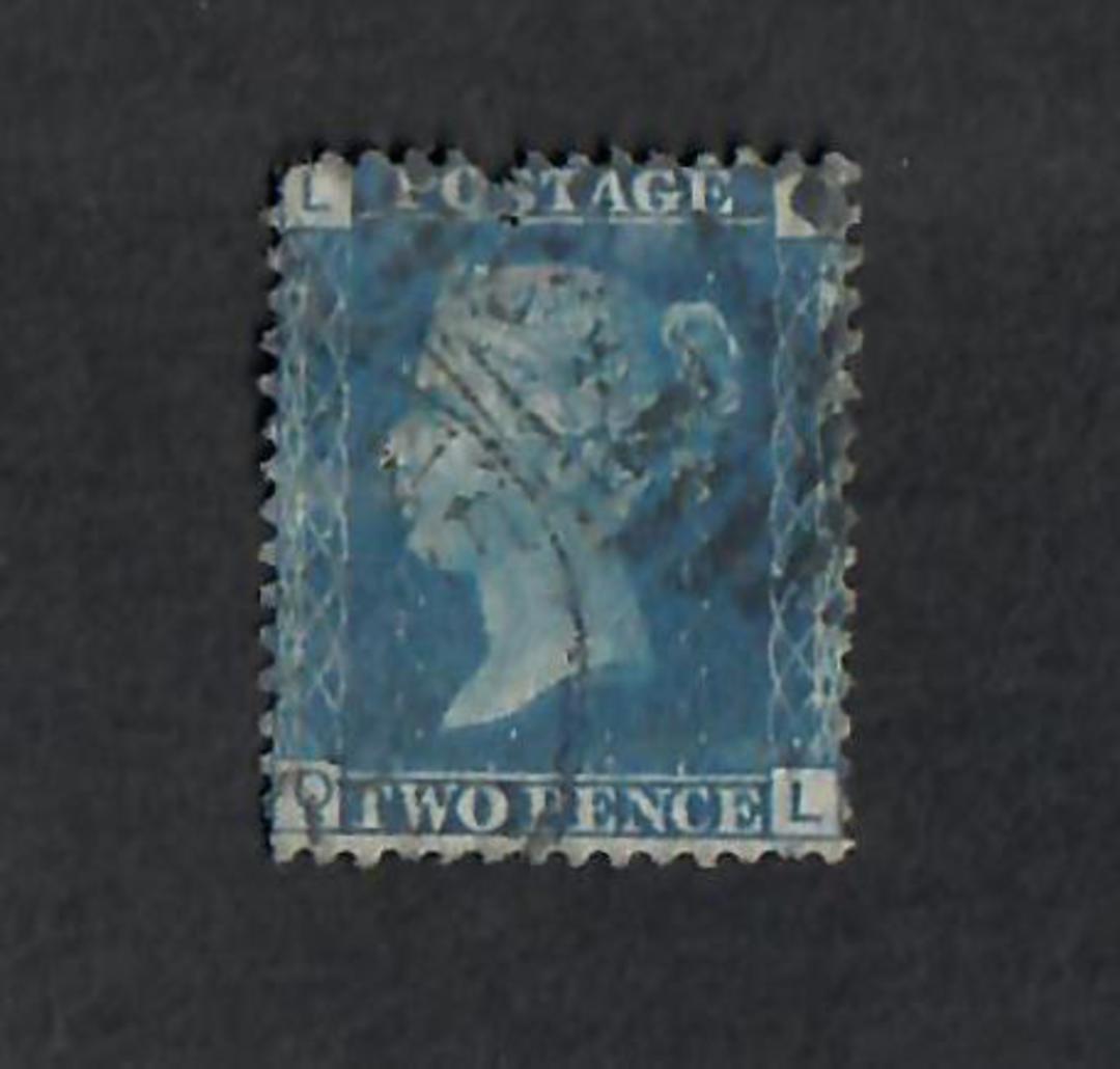 GREAT BRITAIN 1840 2d Blue. Plate 15. - 70325 - Used image 0