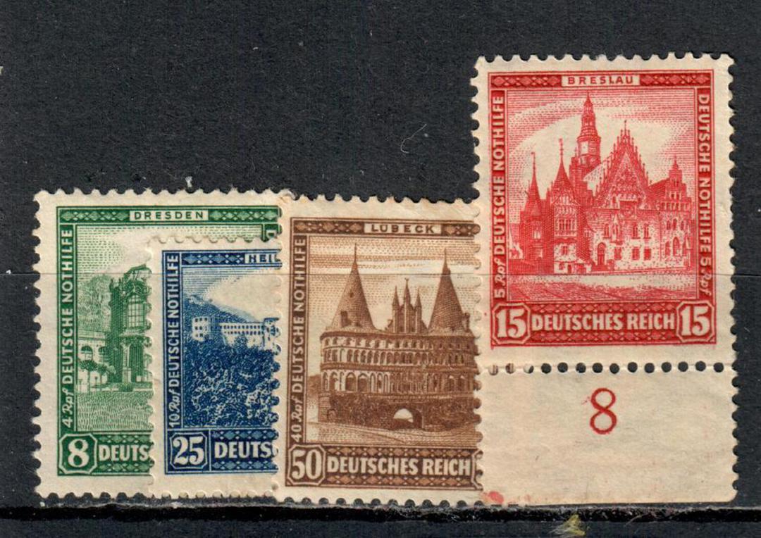GERMANY 1931 Welfare Fund. Set of 4. image 0