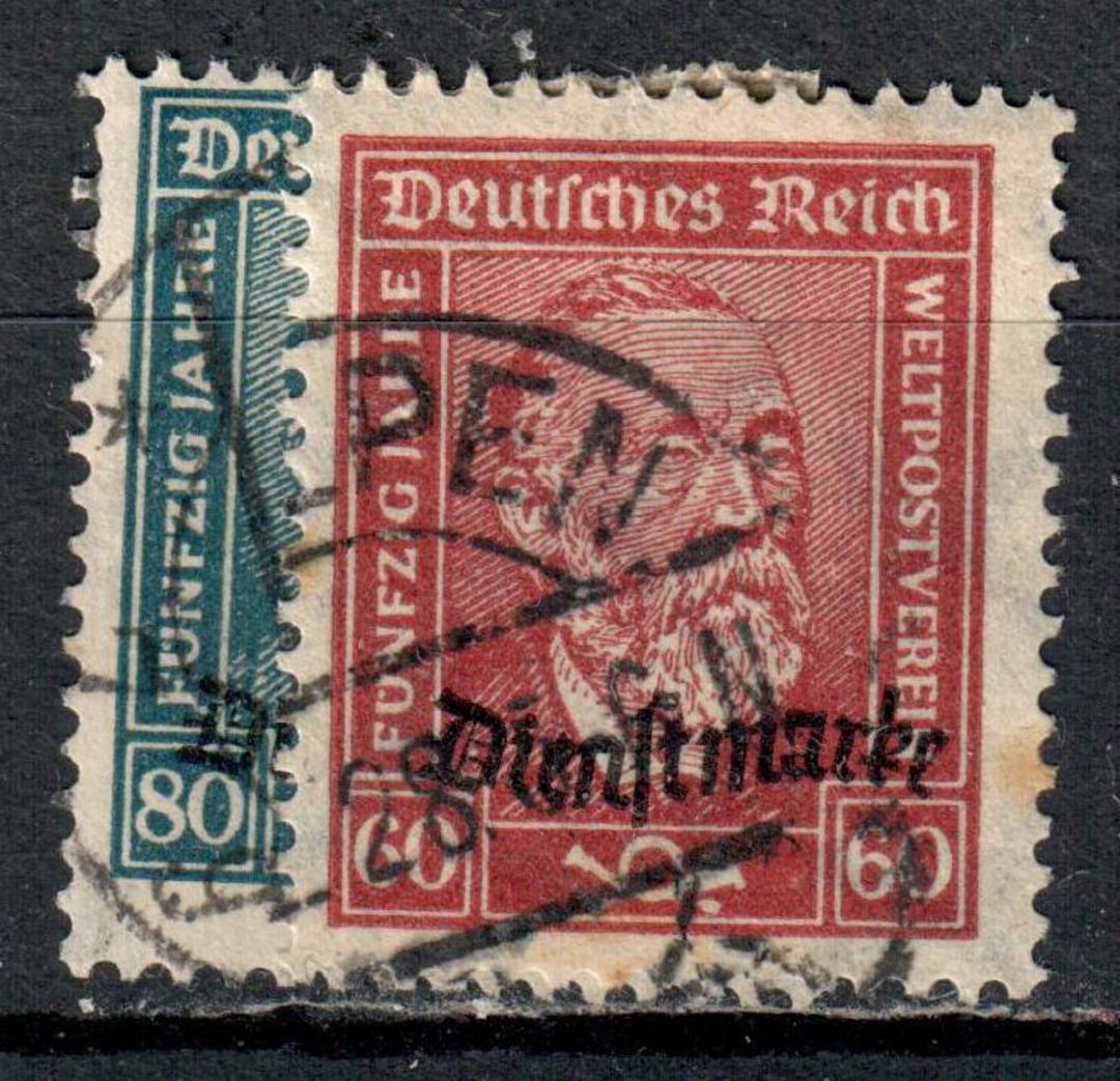 GERMANY 1924 Official. Set of 2. - 75428 - FU image 0