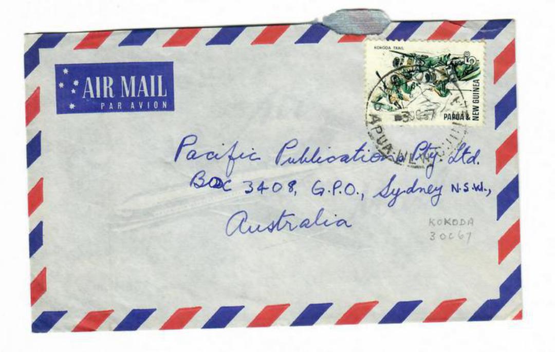 PAPUA NEW GUINEA 1967 Airmail Letter from Konoda to Australia. - 32166 - PostalHist image 0