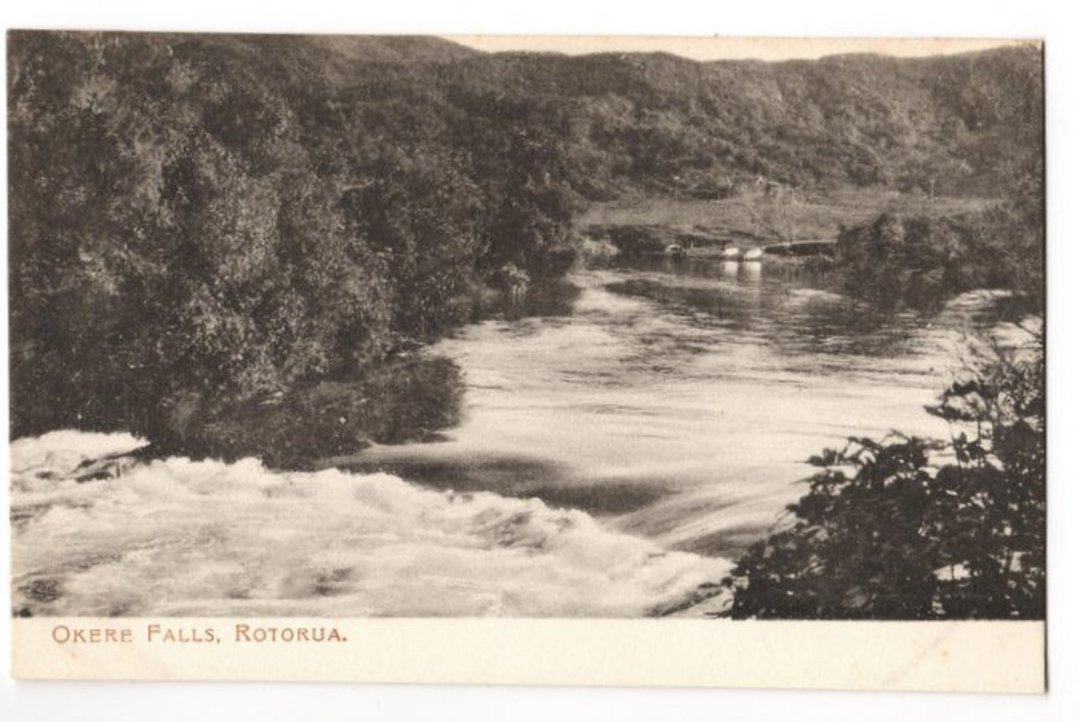 Postcard of Okere Falls Rotorua. - 246084 - Postcard image 0