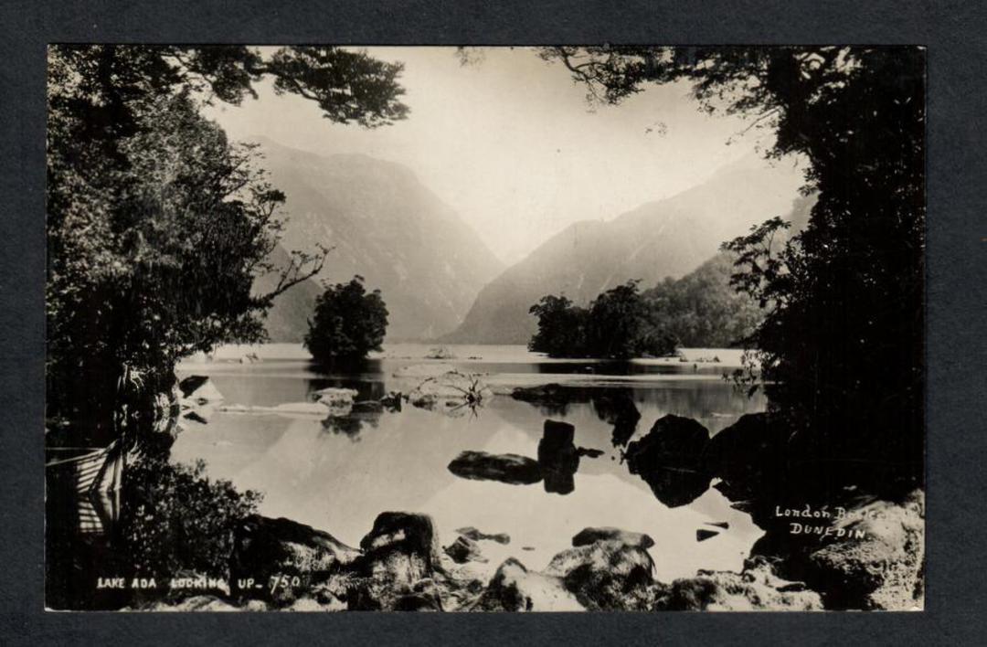 Real Photograph of Lake Ada Milford Sound. - 49836 - Postcard image 0