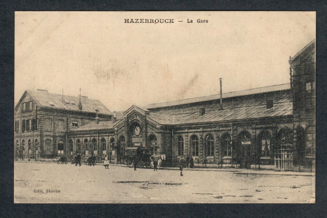 Carte Postale La Gare Hazebrouke. - 240527 - Postcard image 0