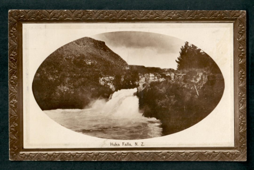 Real Photograph of Huka Falls. - 46766 - Postcard image 0
