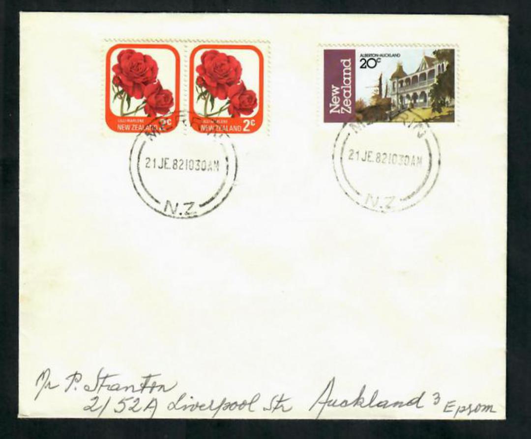 NEW ZEALAND Postmark Christchurch MERRIN. C Class cancel on 1982 cover. Not rated by Wooders. - 30763 - Postmark image 0
