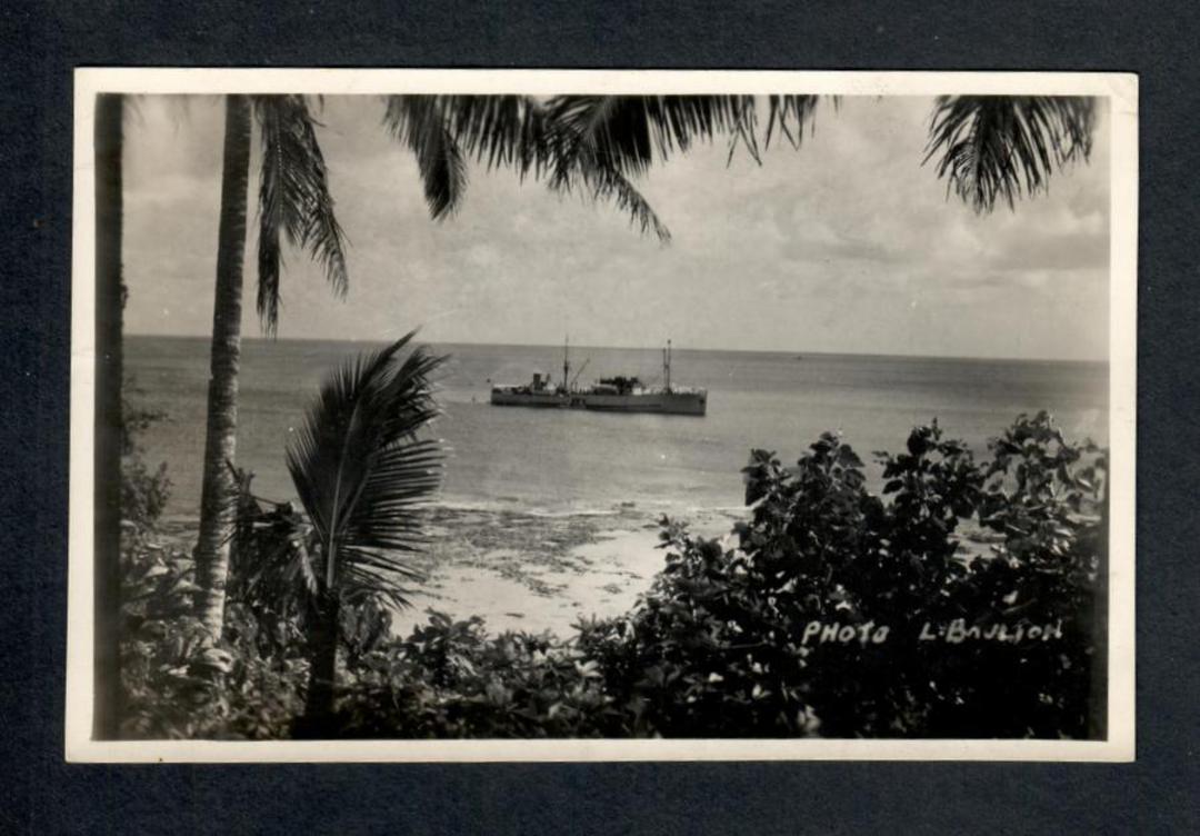 Real Photograph of New Zealand Government Motor Vessel Maui Pomare. - 40237 - Postcard image 0