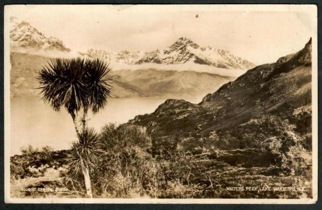 LAKE WKATIPU and Walters Peak Tourist sreies #8085 - 49440 - Postcard image 0