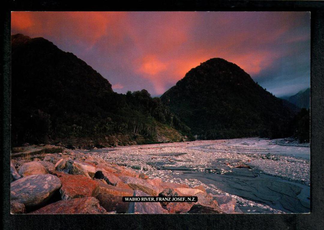 Modern Coloured postcard by PPL of Hastings of Waiho River Franz Josef. - 448757 - Postcard image 0