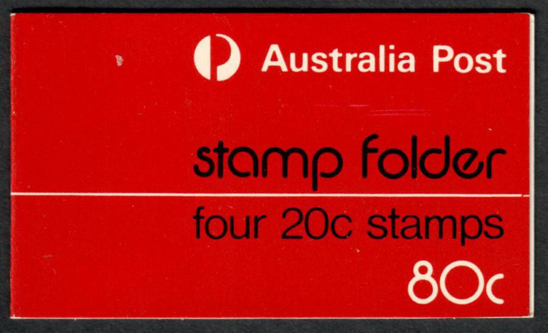 AUSTRALIA 1979 Trial Booklet issued in Brisbane. Refer note in Stanley Gibbons after SG SB 51. - 367214 - Booklet image 0