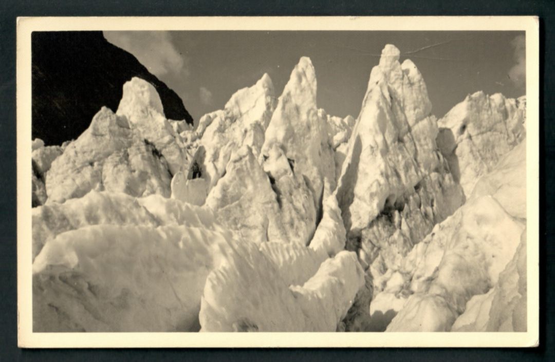 Real Photograph of Franz Josef Glacier. - 48774 - Postcard image 0