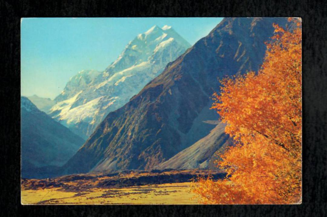 Modern Coloured Postcard by Gladys Goodall of Mt Cook. - 444545 - Postcard image 0